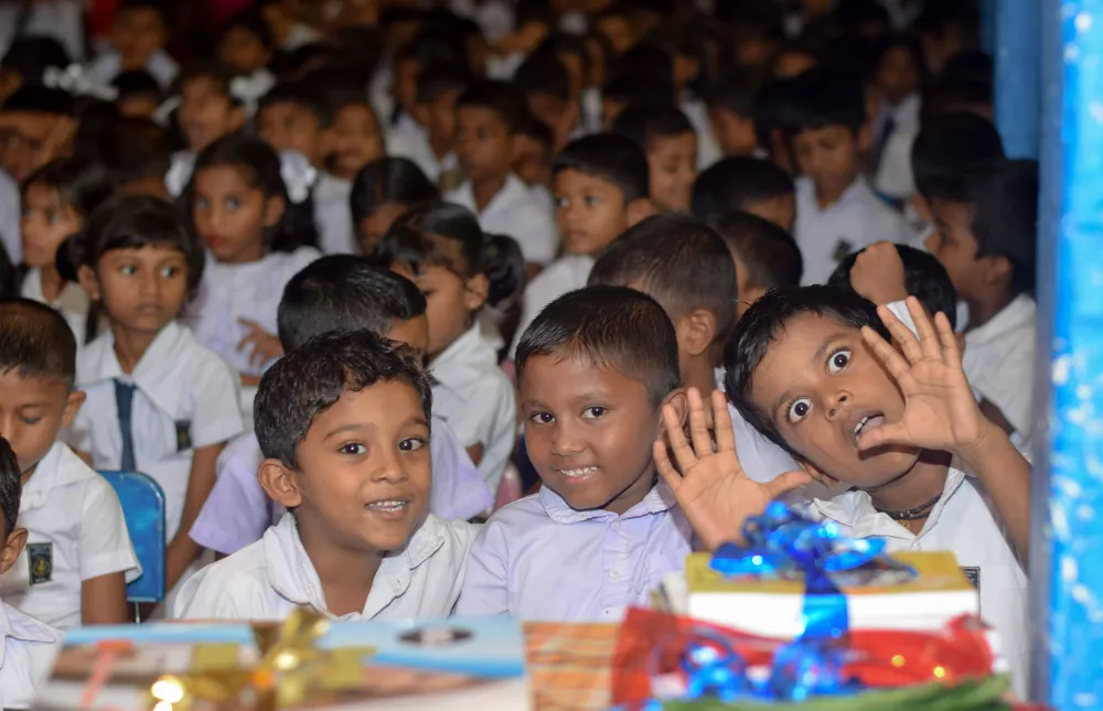 Opening of Library - Rotary Club Colombo
