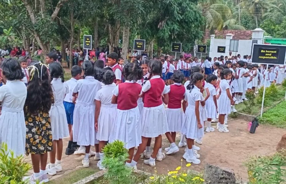 Opening of the Newly Established Children’s Palyground at the Dambadeniya Junior School - Rotary Club Colombo