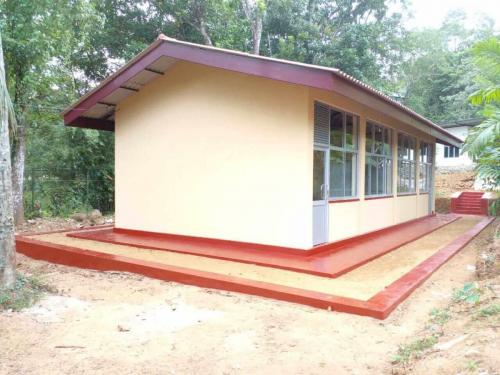 Handing over a New English Activity Building (1)