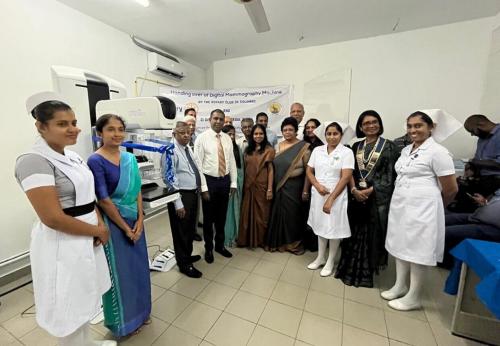 Handover of Digital Mammography Machine to CEDC