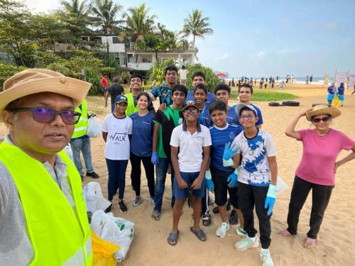 Rotary Club Colombo - Beach Clean up 2024